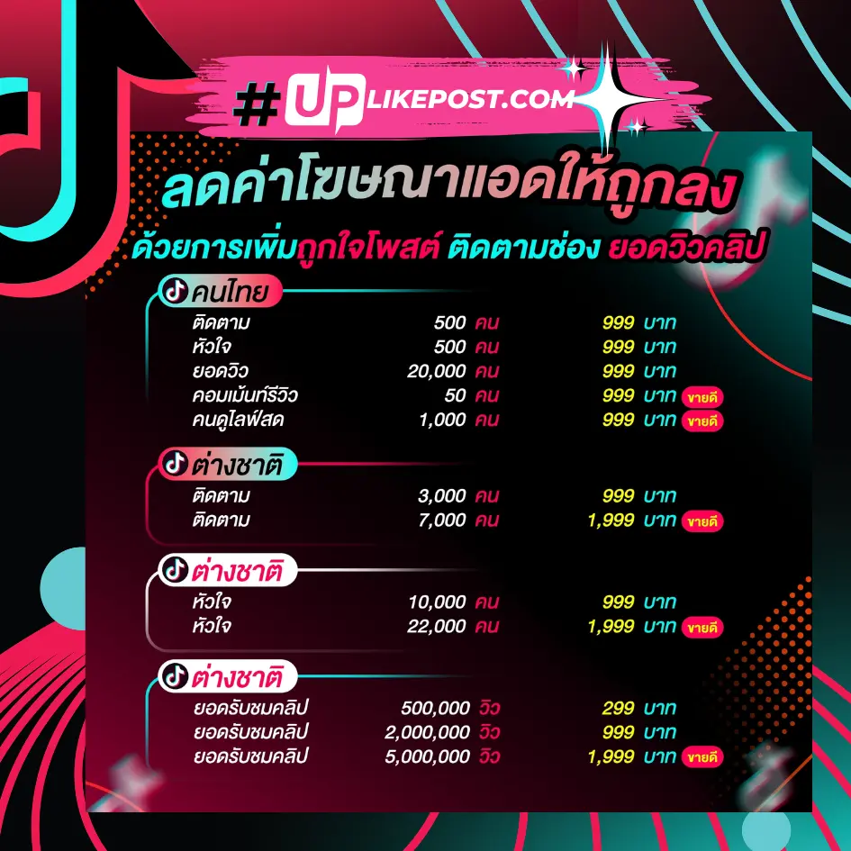 บริการปั๊มไลค์ uplikepost (6) uplikepost 6