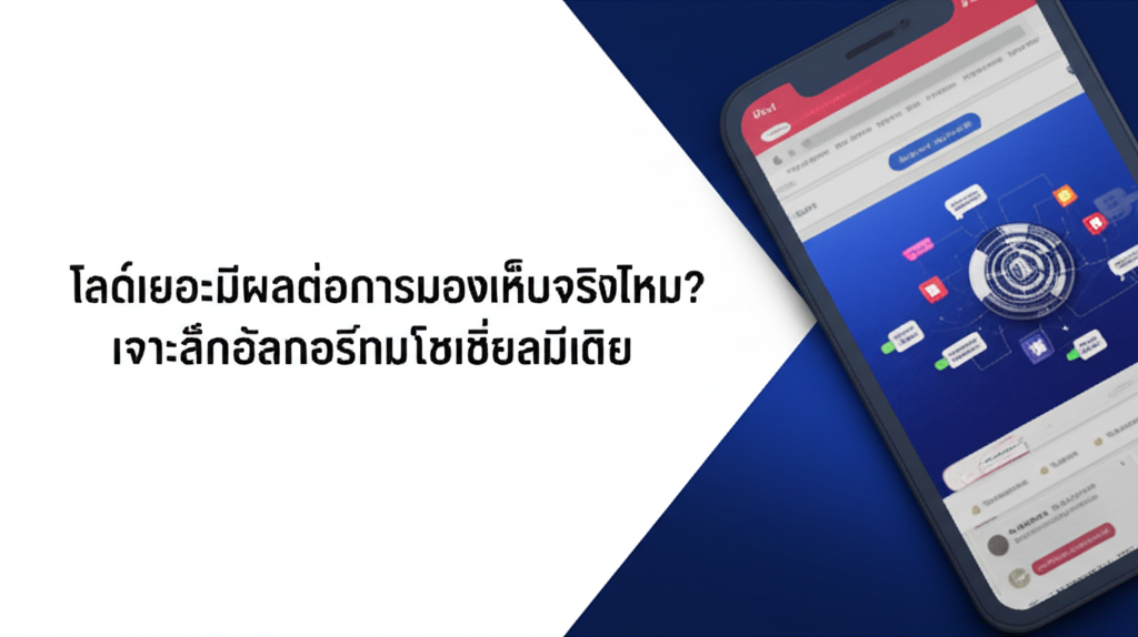 ไลค์เยอะมีผลต่อการมองเห็นจริงไหม? เจาะลึกอัลกอริทึมโซเชียลมีเดีย 1 featured image 1754746451156