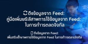 🔄ดึงข้อมูลจาก Feed: คู่มือเพิ่มประสิทธิภาพการใช้ข้อมูลจาก Feed ในการทำการตลาดดิจิทัล 3 featured image 1755432381935